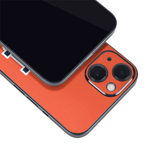 Auburn University Logo Orange iPhone 15 Skin