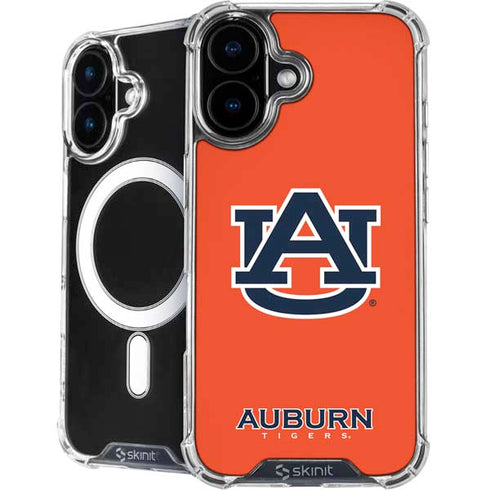 Auburn University Logo Orange iPhone 16 MagSafe Case