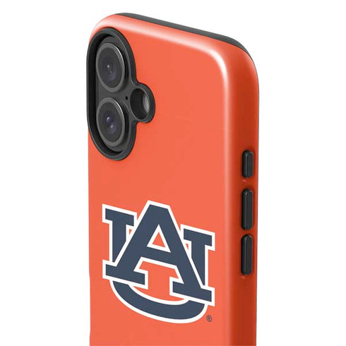 Auburn University Logo Orange iPhone 16 Plus Impact Case