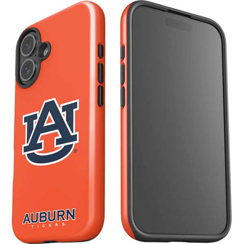 Auburn University Logo Orange iPhone 16 Plus Impact Case