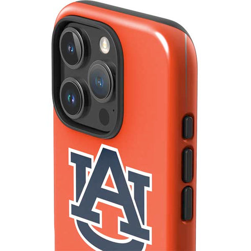 Auburn University Logo Orange iPhone 16 Pro Impact Case