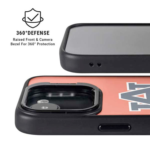Auburn University Logo Orange iPhone 16e Kickstand Case