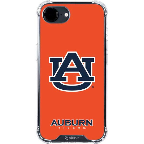 Auburn University Logo Orange iPhone 16e Clear Case
