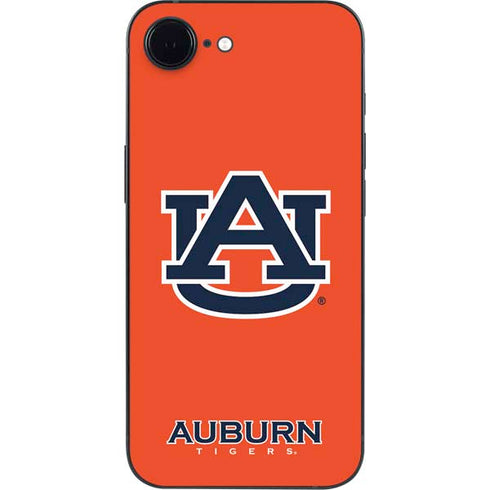 Auburn University Logo Orange iPhone 16e Skin