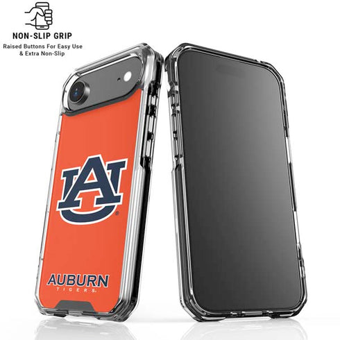 Auburn University Logo Orange iPhone 17 Air Clear Case