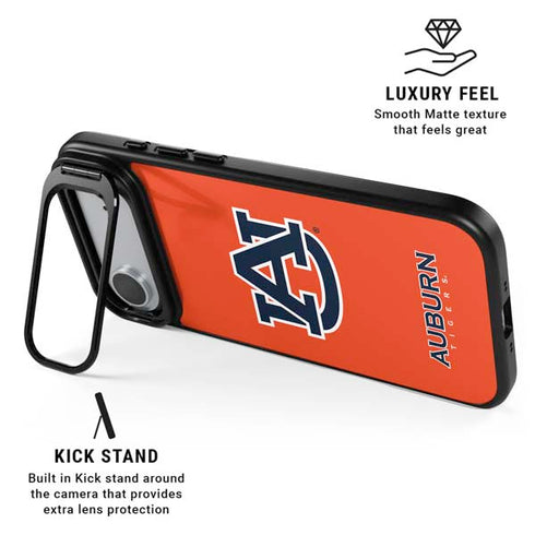 Auburn University Logo Orange iPhone 17 Air Kickstand Case