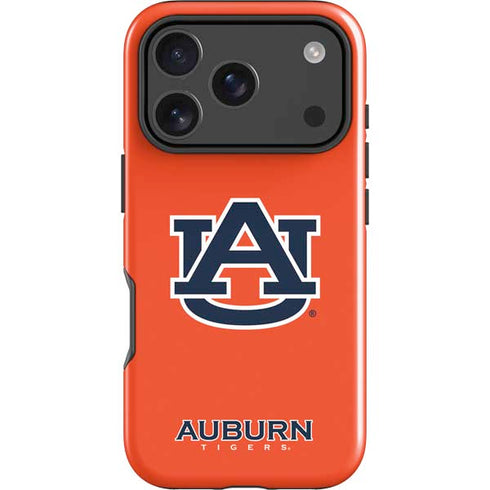 Auburn University Logo Orange iPhone 17 Pro Max Impact Case