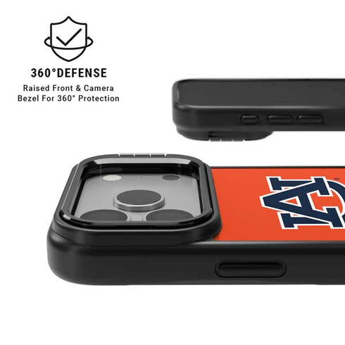Auburn University Logo Orange iPhone 17 Pro Max Kickstand Case