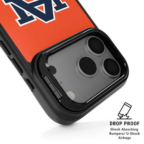 Auburn University Logo Orange iPhone 17 Pro Max Kickstand Case
