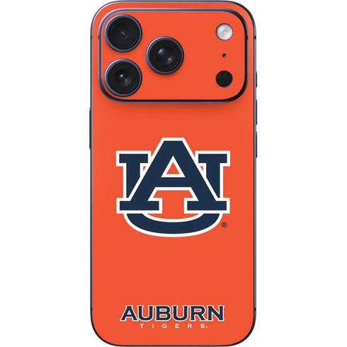 Auburn University Logo Orange iPhone 17 Pro Skin