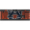 Auburn University Logo Orange K95 RGB PLATINUM Mechanical Gaming Keyboard Skin