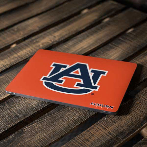 Auburn University Logo Orange Apple MacBook Air Skin
