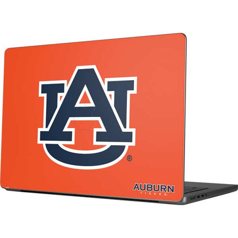 Auburn University Logo Orange Apple MacBook Pro 14-inch Skin