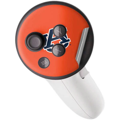 Auburn University Logo Orange Meta Quest 3S Skin