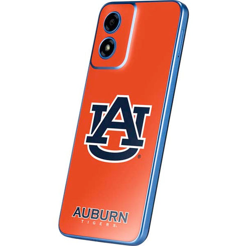 Auburn University Logo Orange Moto G Play 4G (2024) Skin