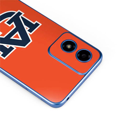 Auburn University Logo Orange Moto G Play 4G (2024) Skin