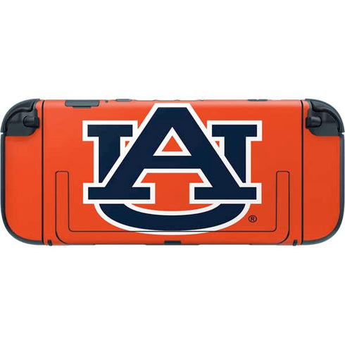 Auburn University Logo Orange Nintendo Switch 2 (2025) with Joy-Con Skin