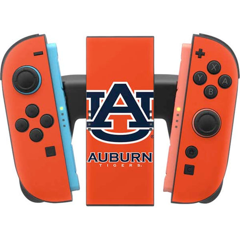 Auburn University Logo Orange Nintendo Switch 2 (2025) Joy-Con Controller Skin