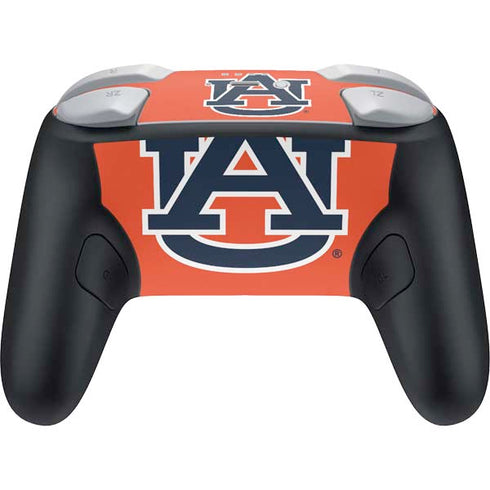 Auburn University Logo Orange Nintendo Switch 2 (2025) Pro Controller Skin