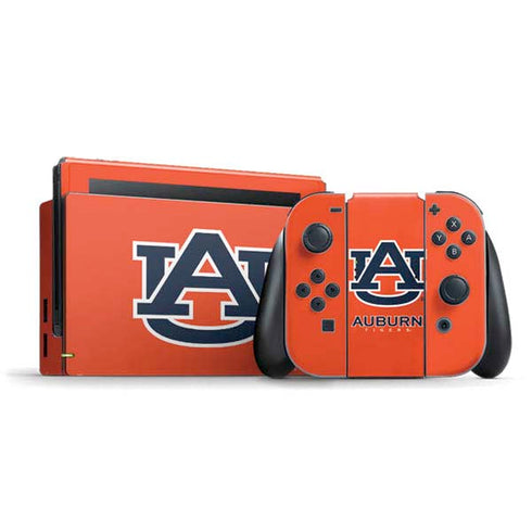 Auburn University Logo Orange Nintendo Skins