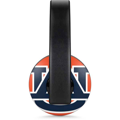 Auburn University Logo Orange PlayStation 4 Gold Wireless Headset Skin