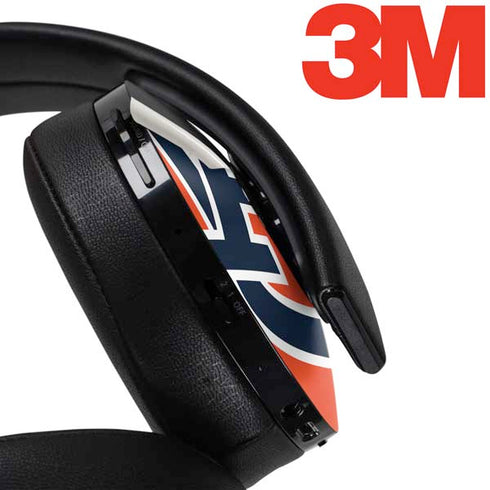 Auburn University Logo Orange PlayStation 4 Gold Wireless Headset Skin