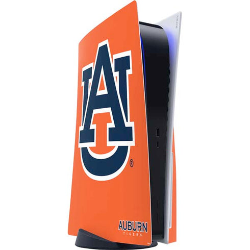 Auburn University Logo Orange PlayStation PS5 Skins