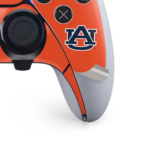 Auburn University Logo Orange PS5 DualSense Edge Pro Controller Skin