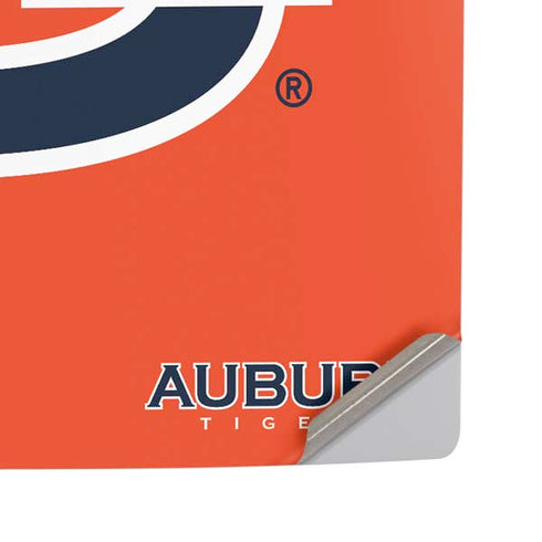 Auburn University Logo Orange PS5 Pro Disk Console Skin