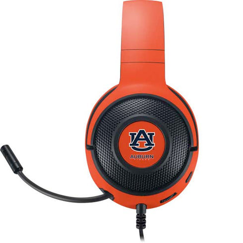 Auburn University Logo Orange Razer Kraken X Skin