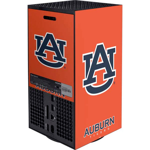 Auburn University Logo Orange XBox Series X Digital Edition Bundle Skin