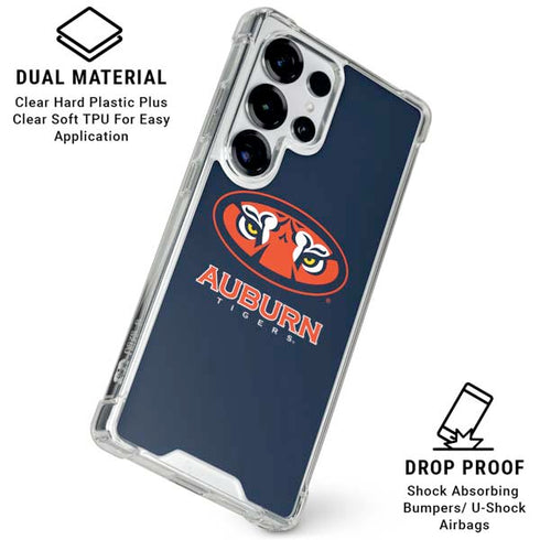 Auburn University Tigers Mascot Galaxy S25 Ultra Clear Case
