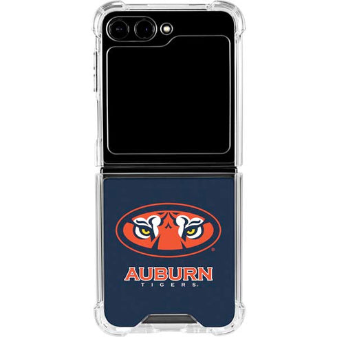 Auburn University Tigers Mascot Galaxy Z Flip6 Clear Case