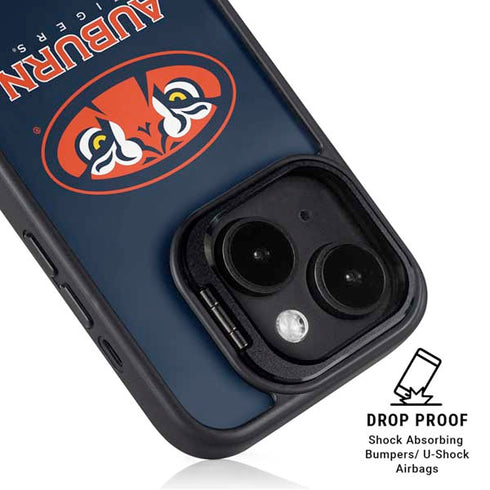 Auburn University Tigers Mascot iPhone 15 Plus Kickstand Case