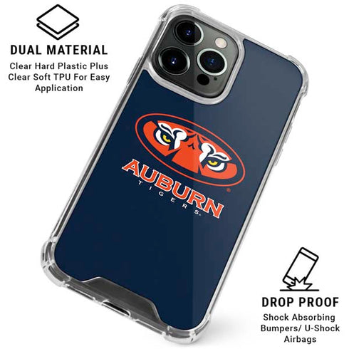 Auburn University Tigers Mascot iPhone 16 Pro Max Clear Case