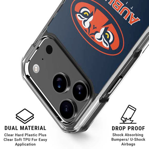 Auburn University Tigers Mascot iPhone 18 Pro Clear Case