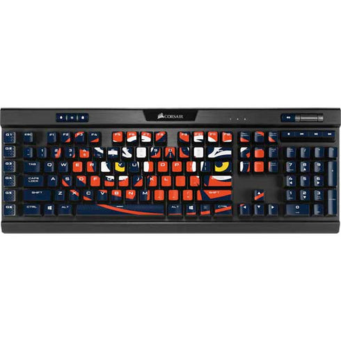Auburn University Tigers Mascot K95 RGB PLATINUM Mechanical Gaming Keyboard Skin