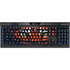 Auburn University Tigers Mascot K95 RGB PLATINUM Mechanical Gaming Keyboard Skin
