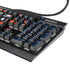Auburn University Tigers Mascot K95 RGB PLATINUM Mechanical Gaming Keyboard Skin