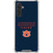 Auburn University Tigers Outline Galaxy A17 Clear Case
