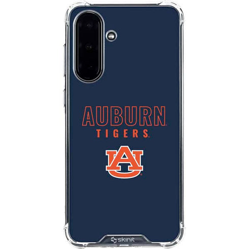Auburn University Tigers Outline Galaxy A36 5G Clear Case