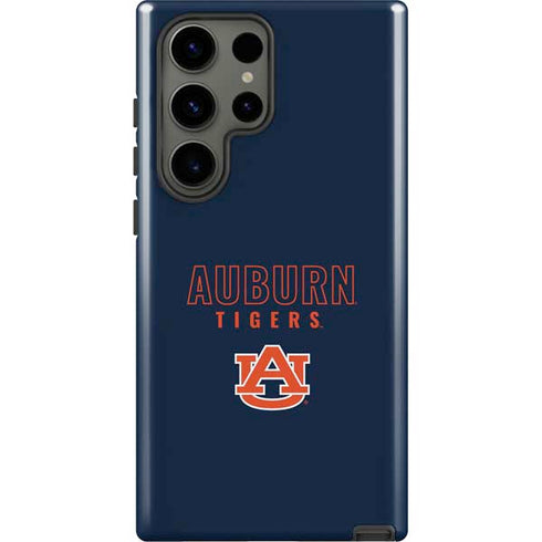 Auburn University Tigers Outline Galaxy S23 Ultra Pro Case