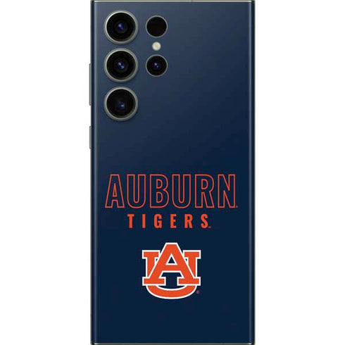 Auburn University Tigers Outline Galaxy Skins