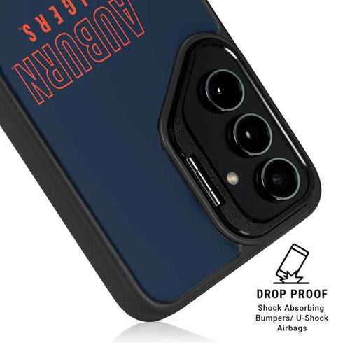 Auburn University Tigers Outline Galaxy S25 Plus Kickstand Case