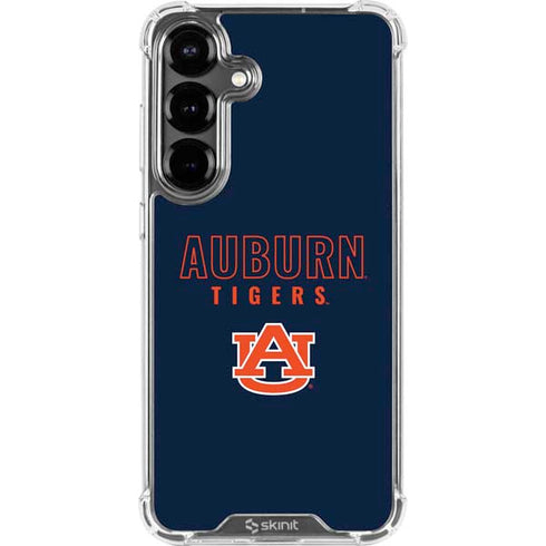 Auburn University Tigers Outline Galaxy S26 Clear Case
