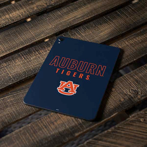 Auburn University Tigers Outline Apple iPad Pro Skin
