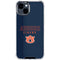 Auburn University Tigers Outline iPhone 15 Clear Case