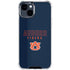 Auburn University Tigers Outline iPhone 15 Clear Case