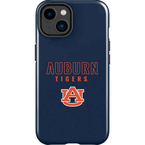 Auburn University Tigers Outline iPhone 15 Impact Case