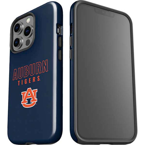 Auburn University Tigers Outline iPhone 15 Pro Impact Case